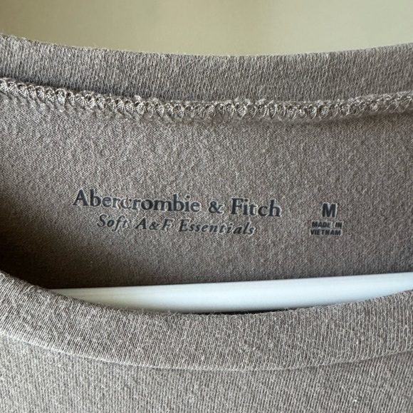 Abercrombie Fitted Baby Tee in beige - Picture 2 of 3